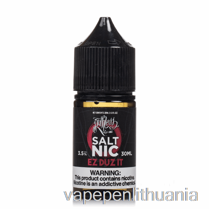 Ez Duz It - Negailestinga Druska - 30ml 20mg Vape Skystis